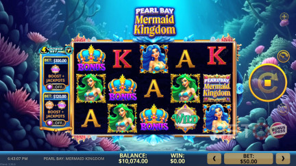 Pearl Bay: Mermaid Kingdom स्लॉट्-फ्री खेलें और रिव्यूस (2025)