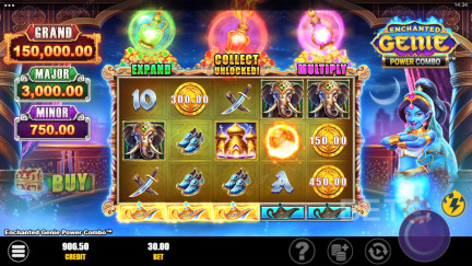 Enchanted Genie Power Combo स्लॉट्-फ्री खेलें और रिव्यूस (2025)