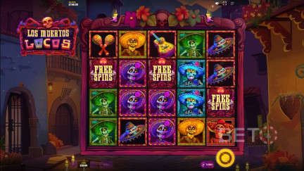 Los Muertos Locos स्लॉट्-फ्री खेलें और रिव्यूस (2025)