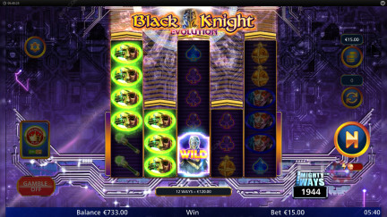 Black Knight Evolution स्लॉट्-फ्री खेलें और रिव्यूस (2025)