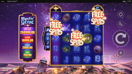 Mystic Genie स्लॉट्-फ्री खेलें और रिव्यूस (2025)