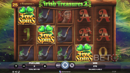 Irish Treasures 2 स्लॉट्-फ्री खेलें और रिव्यूस (2025)