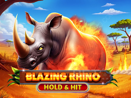 Blazing Rhino Hold & Hit डेमो